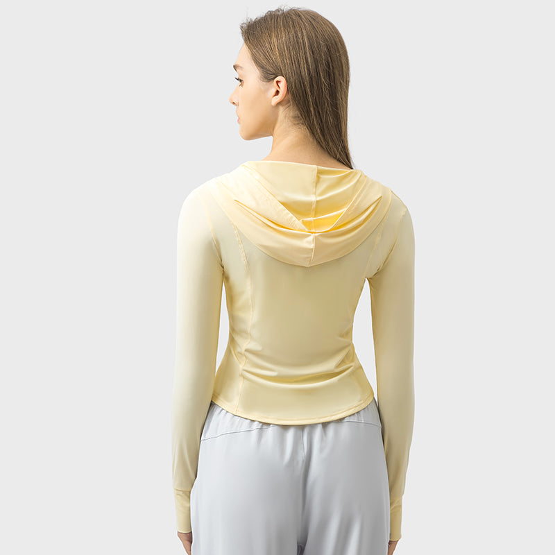 New Hooded Sports UV Protection Jacket For Women UPF50+ Sun Protection Garment
