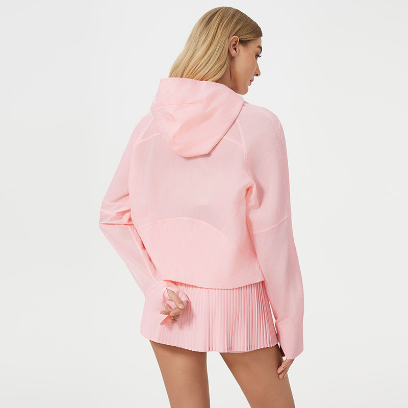Summer Light and Breathable Quick-drying Zipper Sports Coat