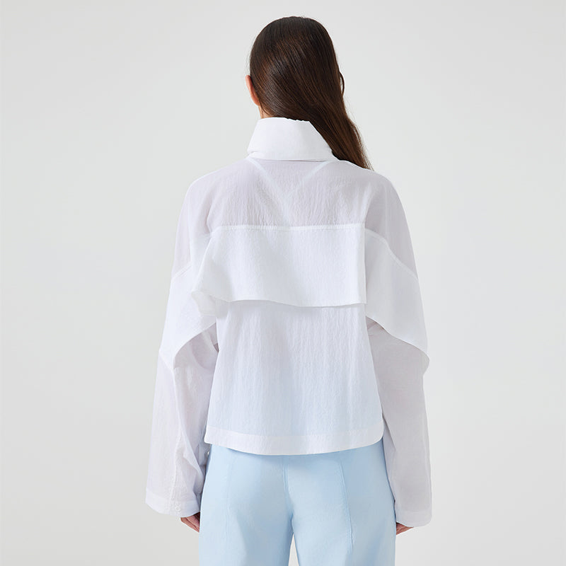 Summer Short Hidden Women's UPF50+ Long Sleeve Sun Hoodie