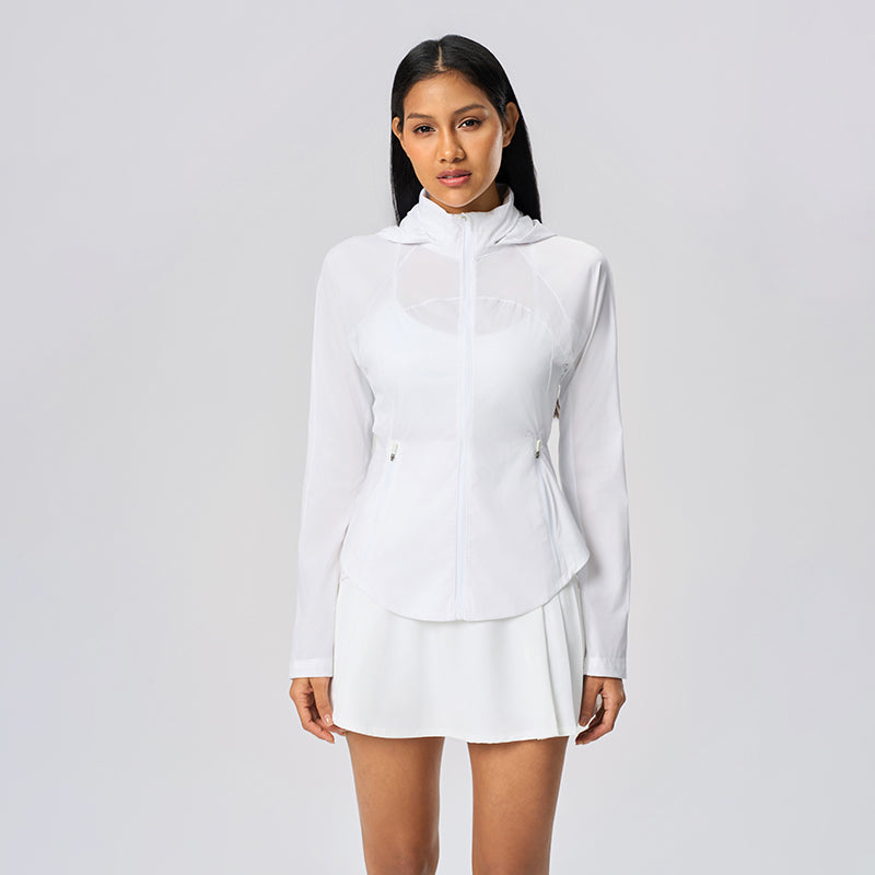 Summer Loose Breathable Women's UPF50+ Long Sleeve Sun Hoodie