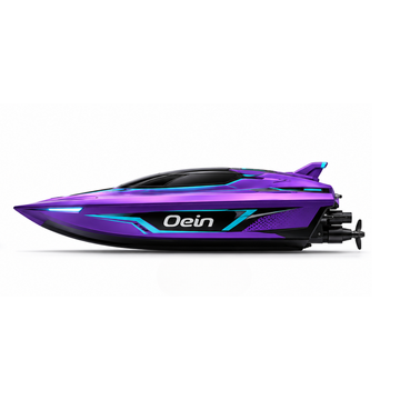 Purple Water-Cooled Brushless RC Boat