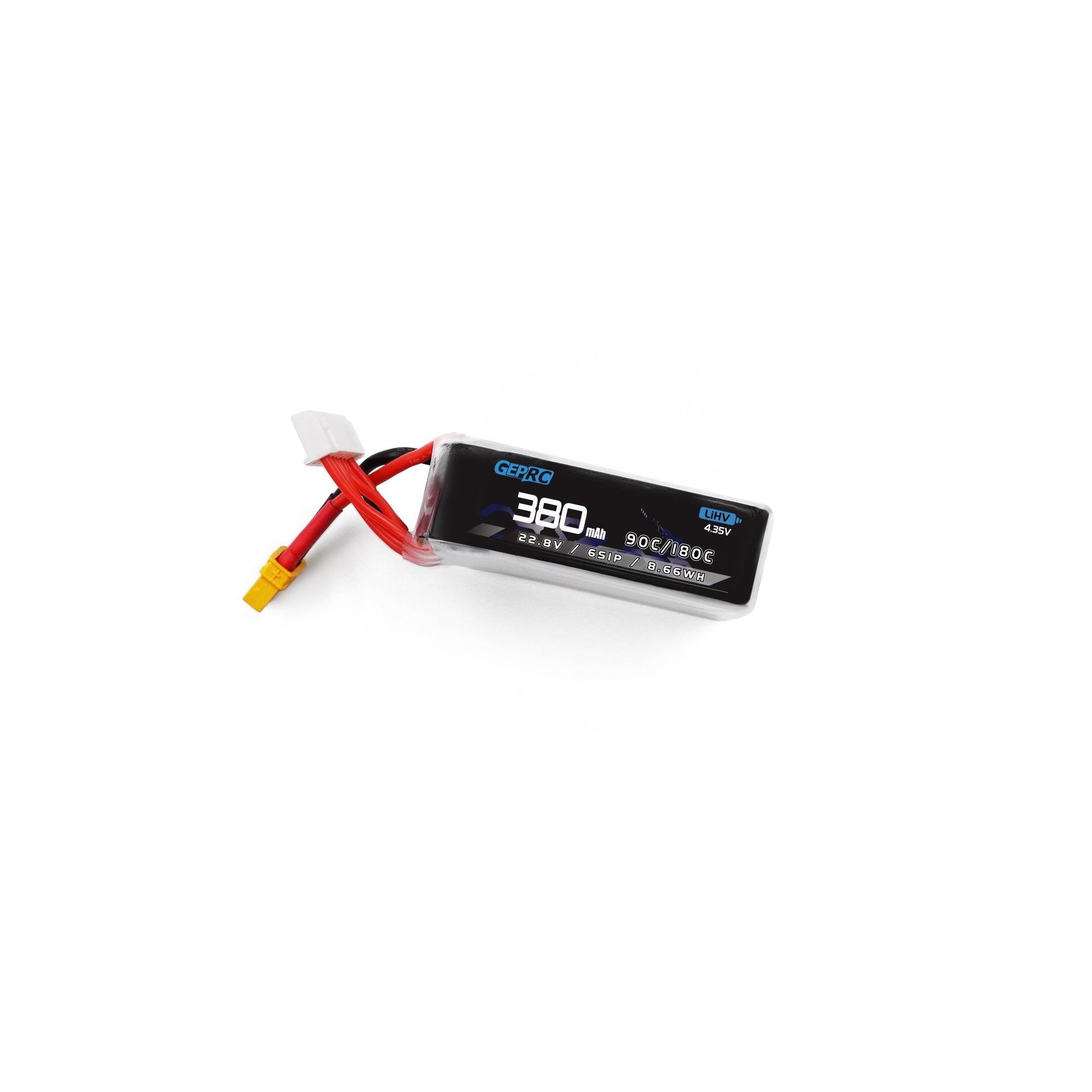 GEPRC 6S 380mAh 90/180C HV 3.8V/4.35V LiPo Battery