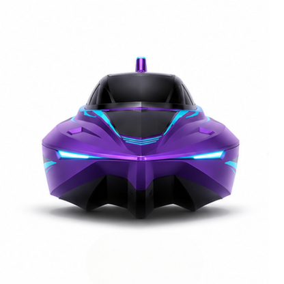 Brushless RC Racing Boat Water Cooled High Speed Electric Model Purple