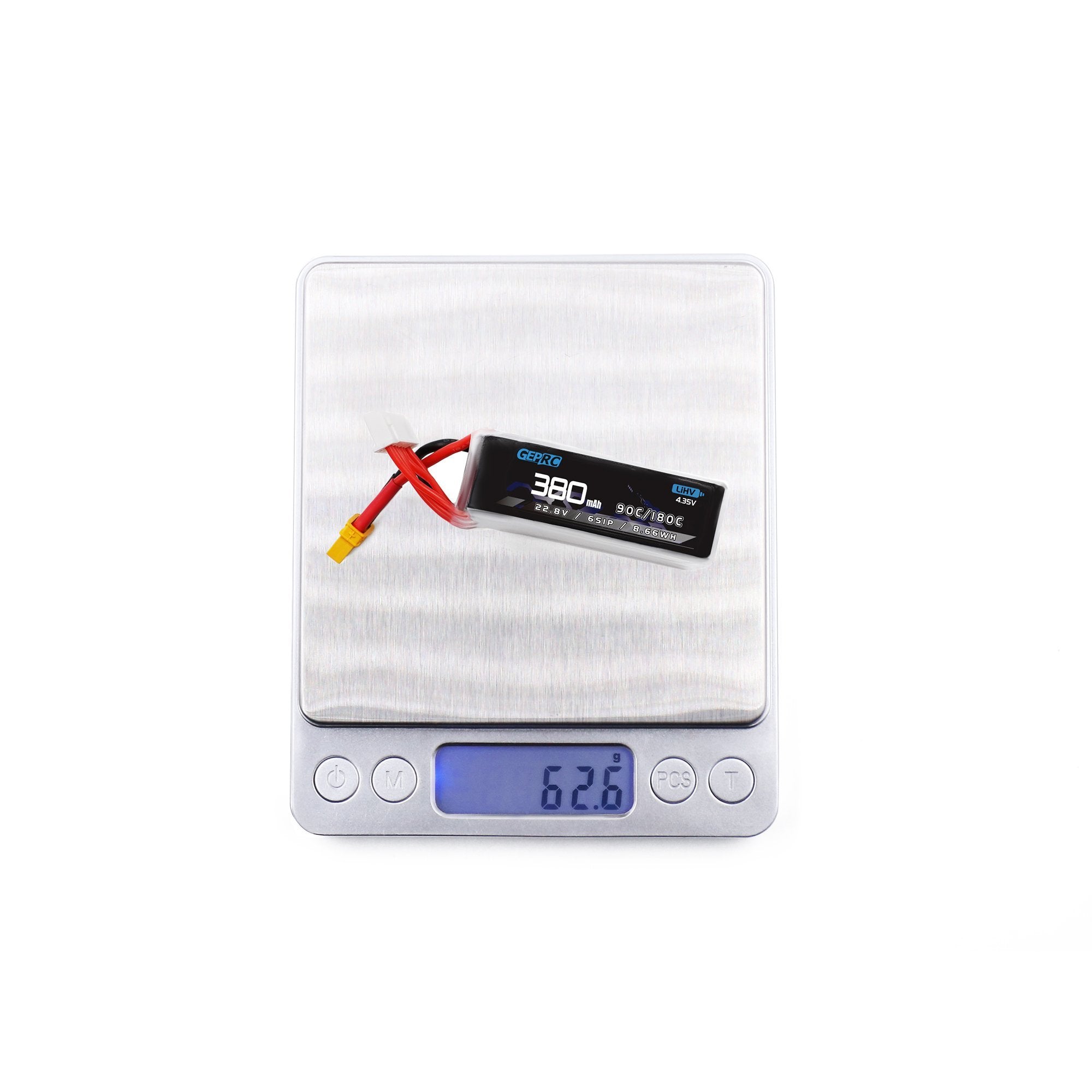 GEPRC 6S 380mAh 90/180C HV 3.8V/4.35V LiPo Battery
