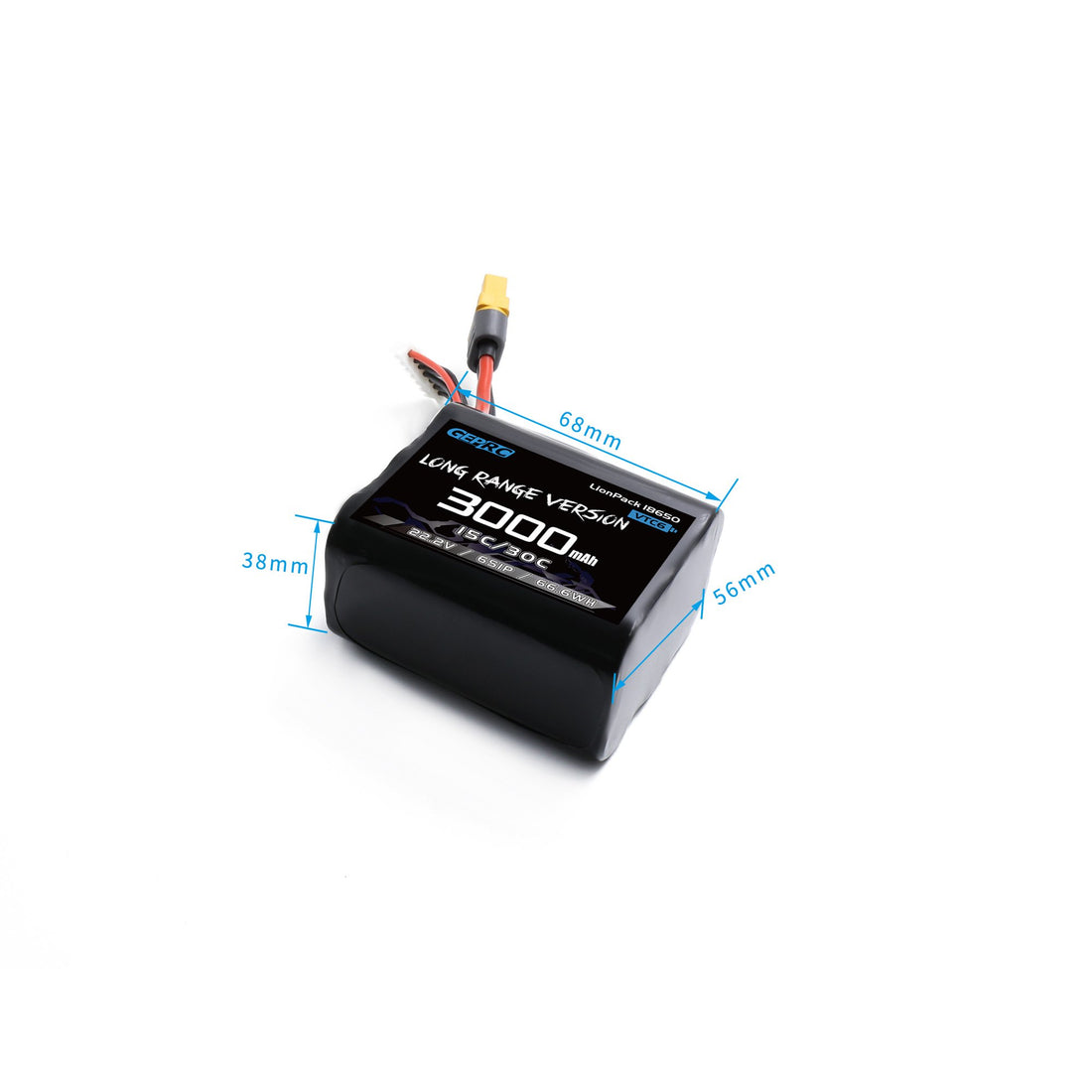 GEPRC VTC6 18650 6S1P 3000mAh Batteries