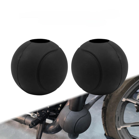 2PCS 22-32mm Tube Bar Ball Motorcycle 1"-1.25" Crash Bar Protector Engine Guard Rubber Balls For Harley For Yamaha For Honda