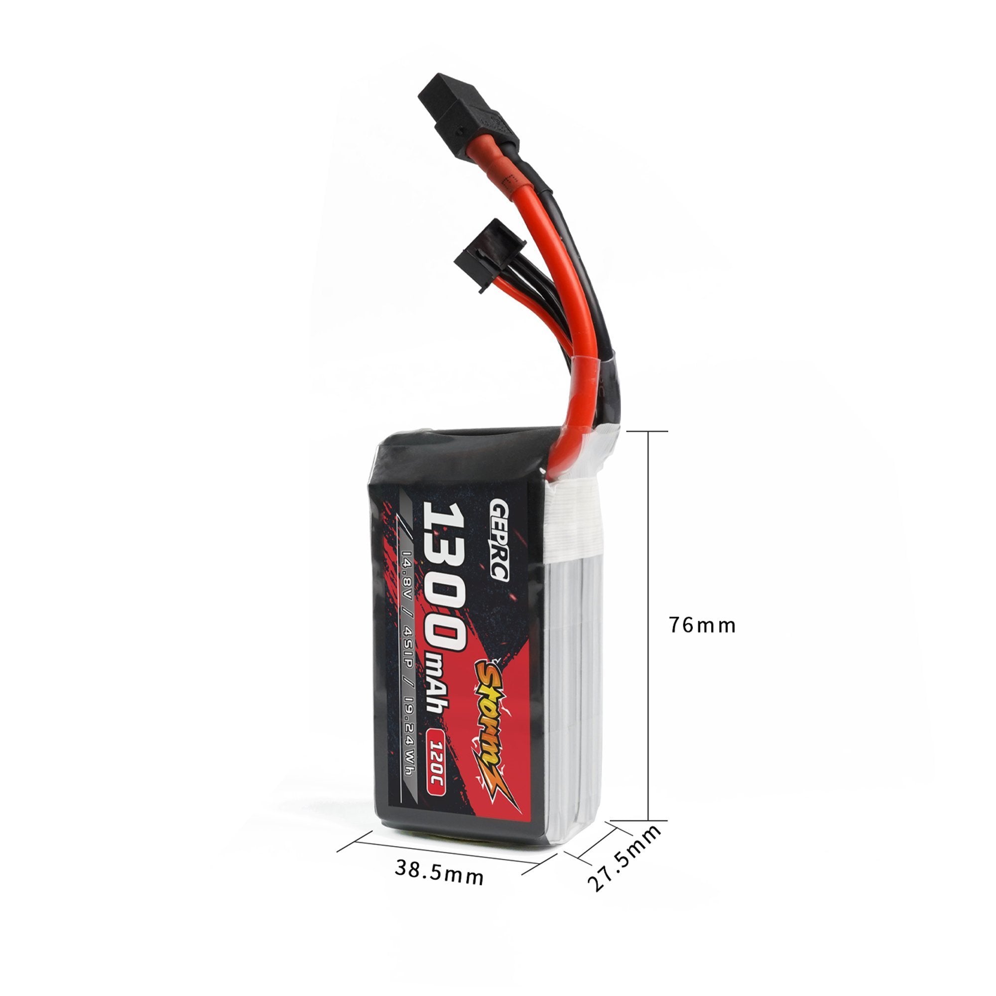 GEPRC Storm 4S 1300mAh 120C Lipo Battery