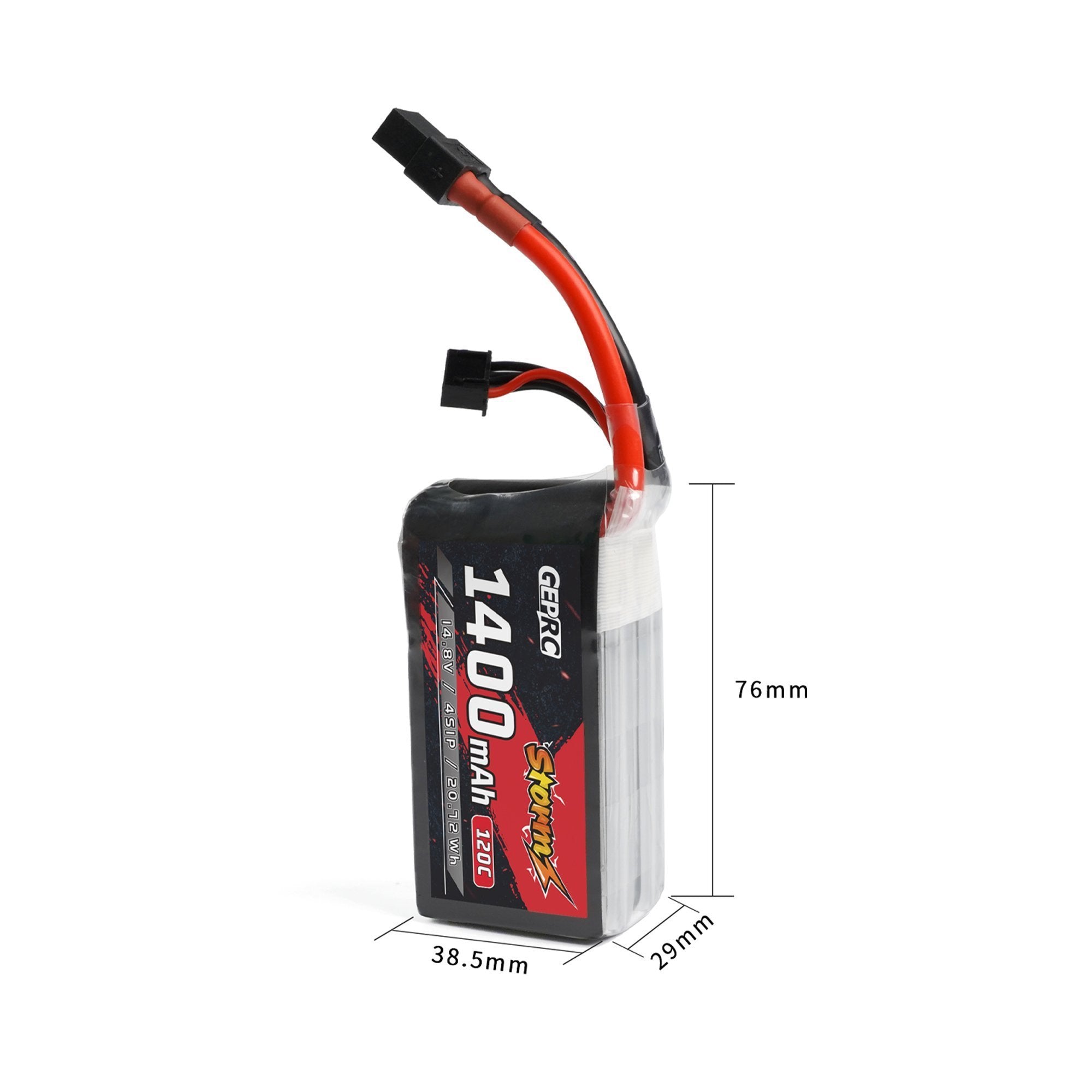 GEPRC Storm 4S 1400mAh 120C Lipo Battery
