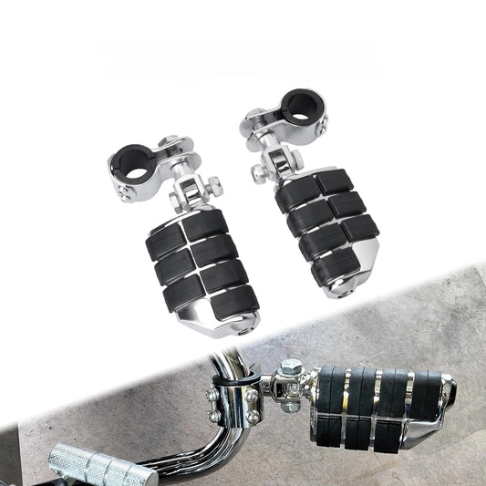 Motorcycle Highway Footrest 1.25" 32mm Engine Guard Foot Peg Set For Harley Touring Softail Sportster Dyna For Yamaha For Honda