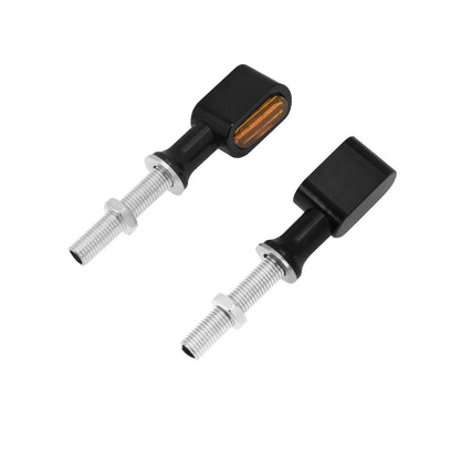 2xMotorcycle LED Rear Turn Signal Light E Mark Running Indicator Lamp For Harley Dyna Sportster XL Touring Street Glide Softail