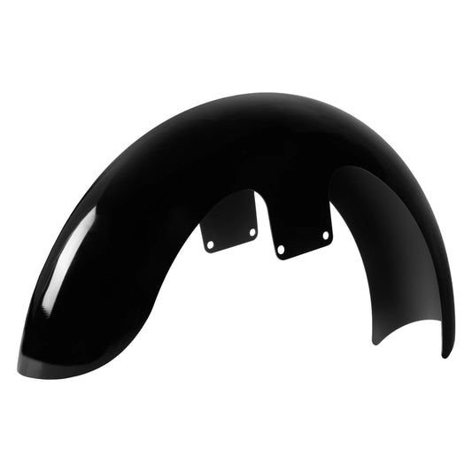 Motorcycle 21" Front Fender Mudguard Cover Bright Black/Matte Black For Harley Touring Street Glide Ultra Road King FLHR FLHT