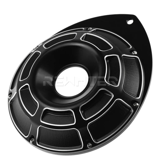 For Indian Stator Cover Left Side of Engine Black CNC Ignition Cover Billet Aluminum Scout 2015 2016 2017-2020 Accesorios