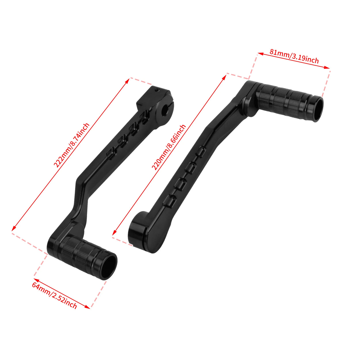 Motorcycle Floorboards Driver Passenger Footrest Shifter Lever Brake Arm Kit For Harley Touring Road Electra Street Glide 08-25