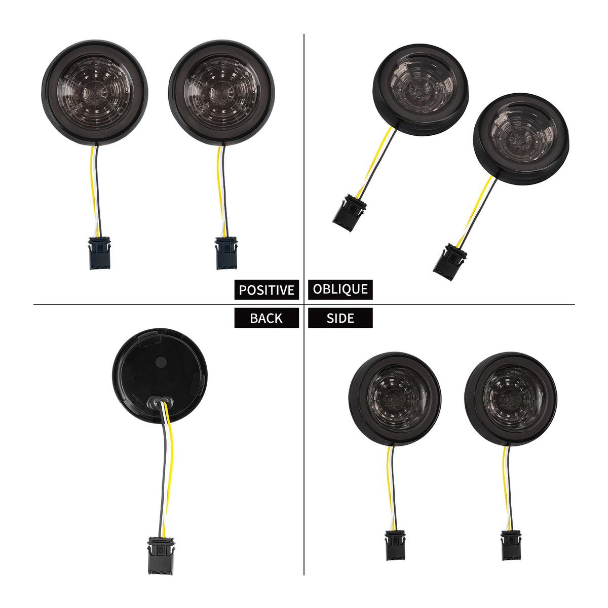 Motorcycle Bullet Turn Signal Rear Inserts LED Light Running Indicator For Harley FXSE 2016-17 Softail Sport Glide FLSB 2018-25