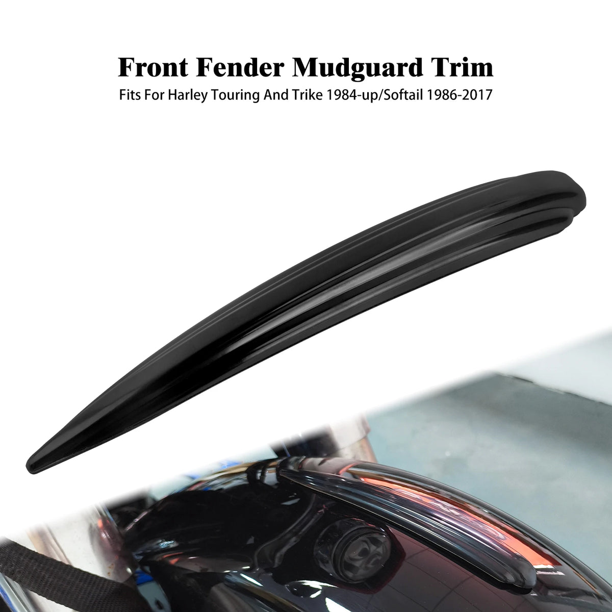 Motorcycle Front Fender Trim Mudguard Cover Accessories For Harley Softail FL FLFB Breakout FLD Touring Road Electra Glide FLHR