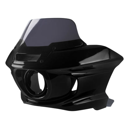 Motorcycle Headlight Fairing Cover Front Head Light Mount Kit For Harley Softail Low Rider ST Street Bob Fat Boy Breakout 18-Up