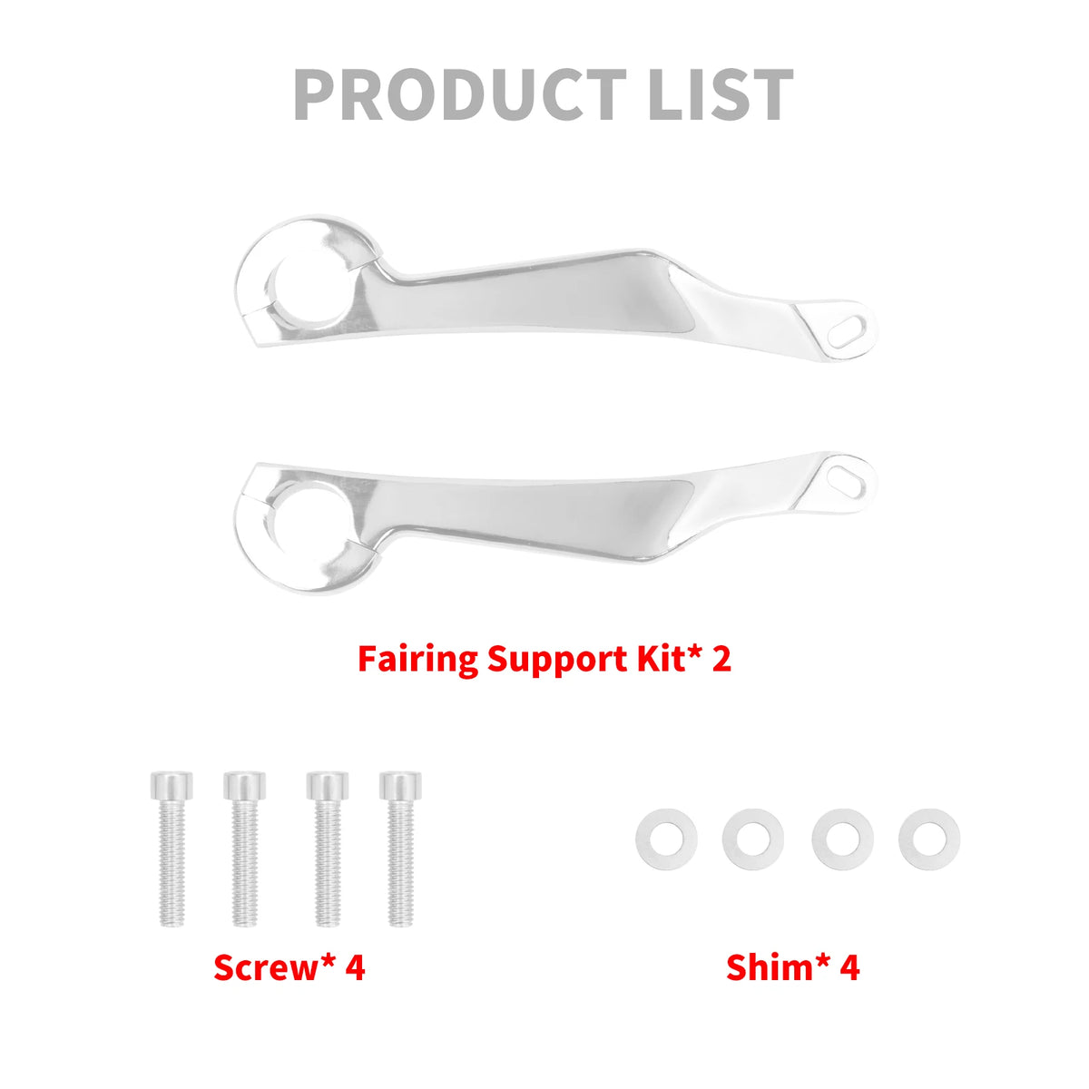 Motorcycle Fairing Lowers Support Engine Guard Mounting Kit For Harley Touring Road Glide CVO FLTRXSE 23-25 FLTRX 24-26 FLTRXL