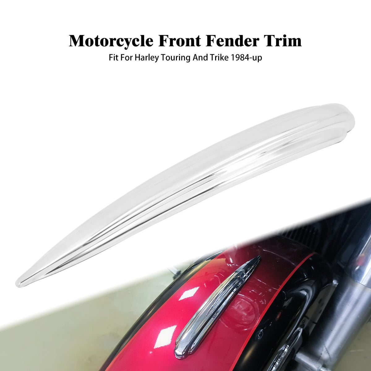 Motorcycle Front Fender Trim Mudguard Cover Accessories For Harley Softail FL FLFB Breakout FLD Touring Road Electra Glide FLHR