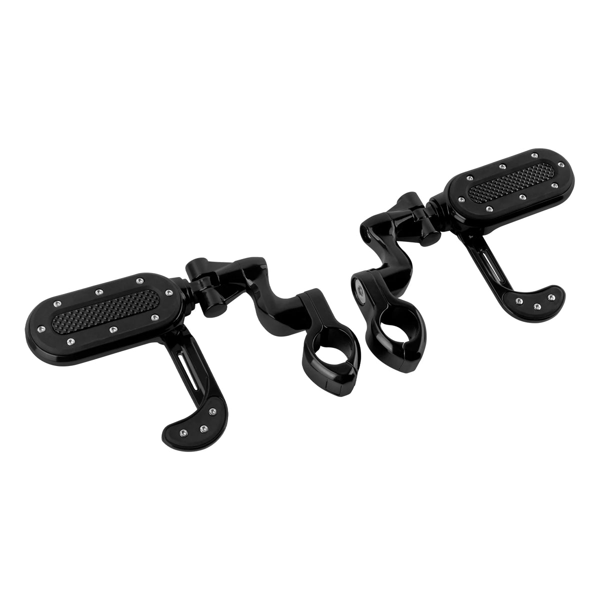 Motorcycle Footrest Highway Footpeg Adjustable 32mm Foot Pegs Pedal For Harley Touring Road King Softail Fat Boy Breakout Dyna