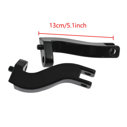 Motorcycle Floorboards Driver Passenger Footrest Shifter Lever Brake Arm Kit For Harley Touring Road Electra Street Glide 08-25