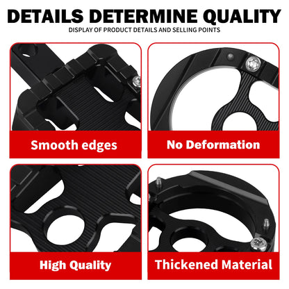 Motorcycle Floorboards Driver Passenger Footrest Shifter Lever Brake Arm Kit For Harley Touring Road Electra Street Glide 08-25