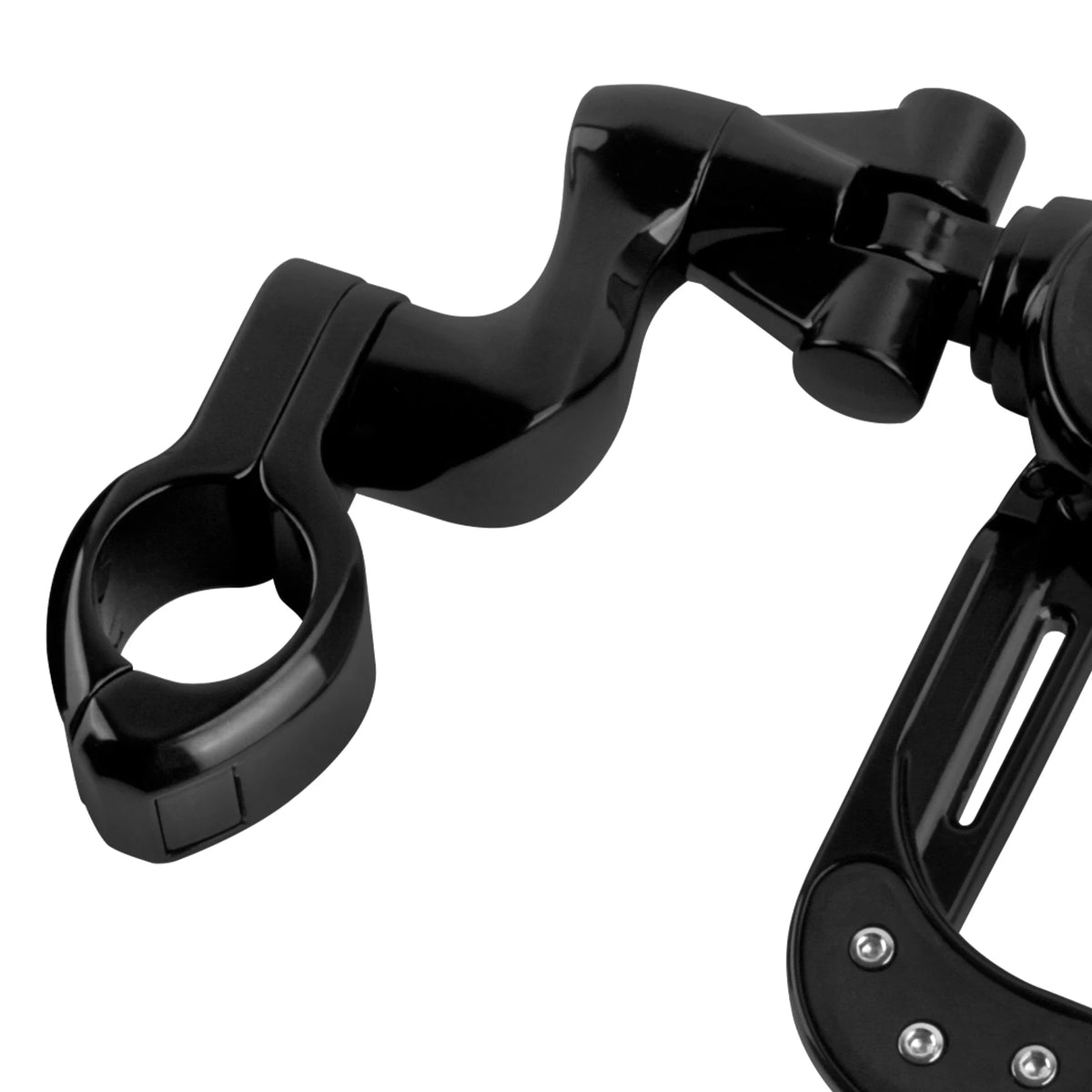 Motorcycle Footrest Highway Footpeg Adjustable 32mm Foot Pegs Pedal For Harley Touring Road King Softail Fat Boy Breakout Dyna
