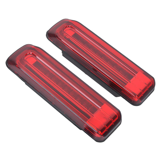Motorcycle Saddlebag Accent LED Light Rear Filler Turn Signal Insert Lamp For Harley Touring Road Electra Glide FLHR 2014-Later