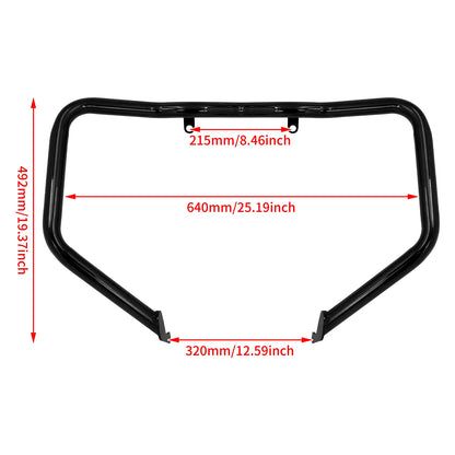 Motorcycle Highway Crash Bar Front Engine Guard Black Falling Protector Bumpers For Harley Sportster S RH1250S 2021-Later