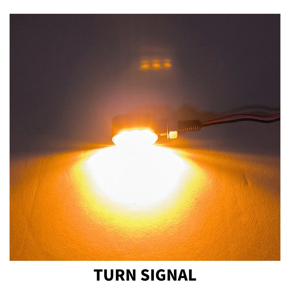 Motorcycle Mini LED Light Indicator E Mark Turn Signal M8 Thread Front Rear Lamp Universal For Harley FLHR For Yamaha For Honda