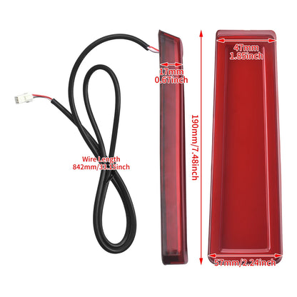 Motorcycle Saddlebag Fender Filler LED Lights Side Running Brake Accent Light For Harley Touring Road Street Glide FLHR 2014-23