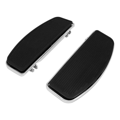 Motorcycle Driver Floorboard Footboard Front Footpegs Pedal For Harley Softail Touring Street Electra Glide FLHR Softail FL FLD