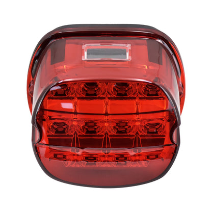Motorcycle Rear LED Brake Tail Light For Harley Softail Dyna Fat Boy Night Train FXSTB Touring Street Electra Glide Sportster XL