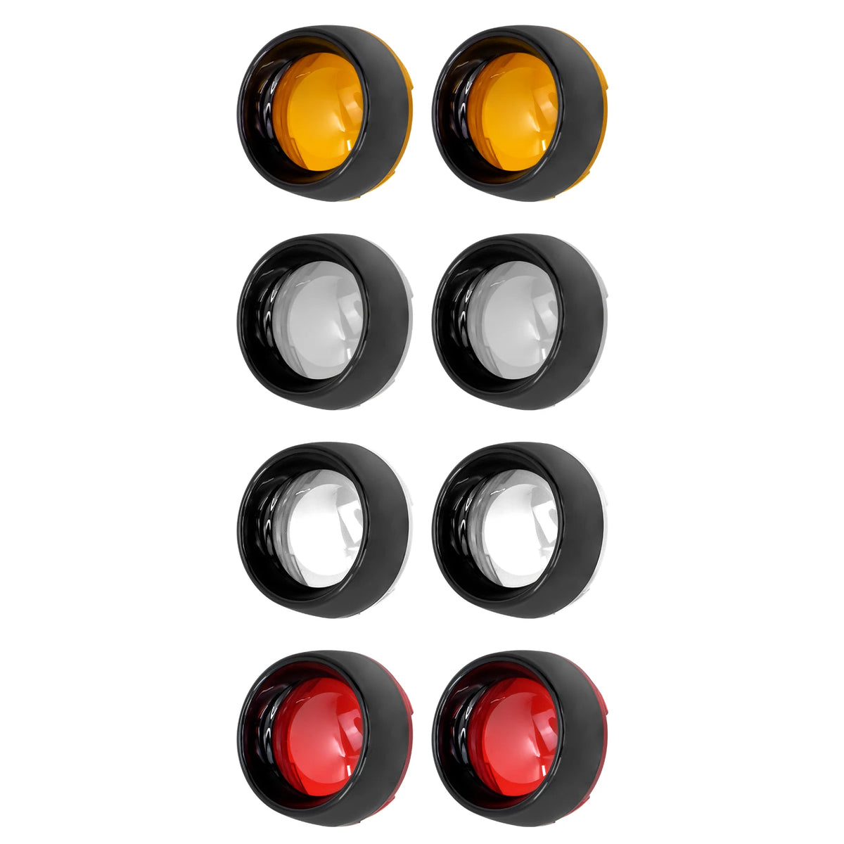 2xMotorcycle Turn Signal Indicator Light Visor Bezels Trim Ring Lens Cover For Harley Dyna Softail Touring Road Glide Sportster
