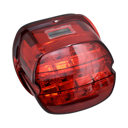 Motorcycle Rear LED Brake Tail Light For Harley Softail Dyna Fat Boy Night Train FXSTB Touring Street Electra Glide Sportster XL