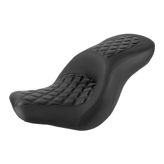 Motorcycle 2-Up Rider Passenger Cushion Seat Front Rear Seat For Harley Softail Sport Glide Low Rider S Low Rider ST 2018-2024