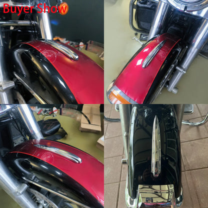 Motorcycle Front Fender Trim Mudguard Cover Accessories For Harley Softail FL FLFB Breakout FLD Touring Road Electra Glide FLHR