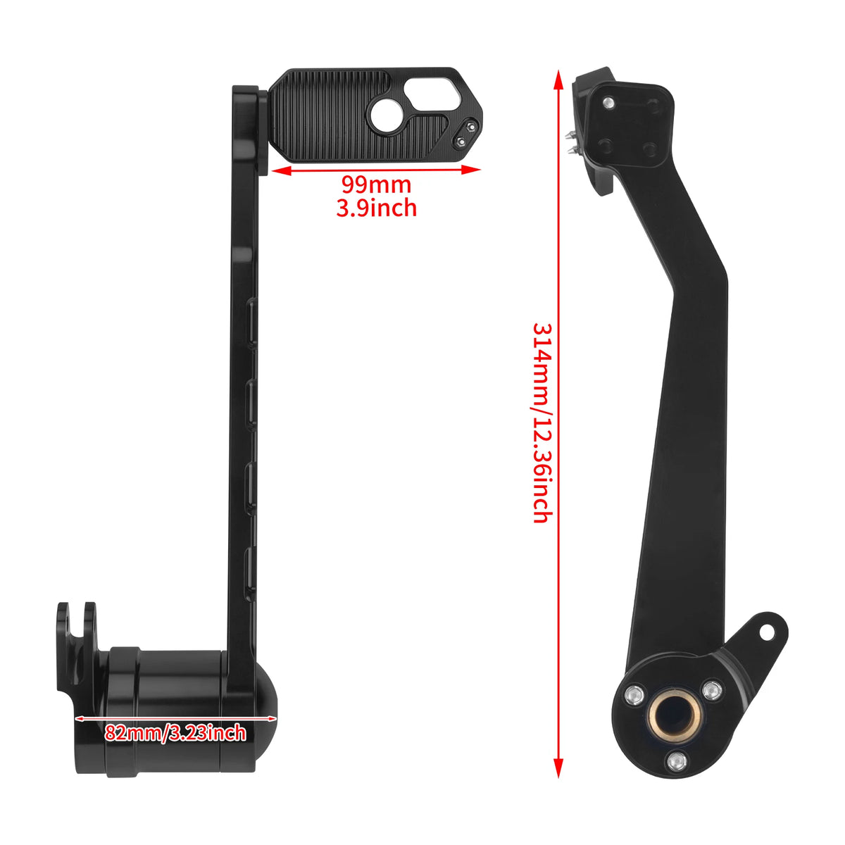 Motorcycle Floorboards Driver Passenger Footrest Shifter Lever Brake Arm Kit For Harley Touring Road Electra Street Glide 08-25