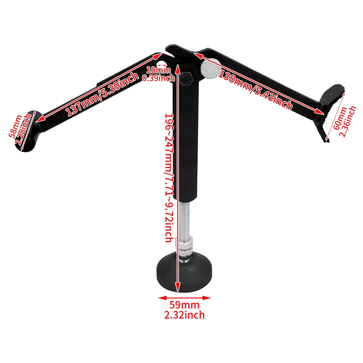 Universal Motorcycle Wheel Stand Labor Saving Swingarm Lift Frame Metal For Harley Chopper Cruiser Cafe Racer Wheel Side Lifter