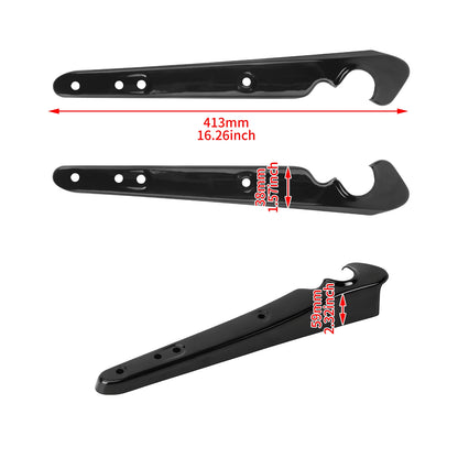 Motorcycle Turn Signal Mudguard Support Rear Fender Light Bracket For Harley Sportster XL 1200 883 72 48 Iron Super Low 04-2022