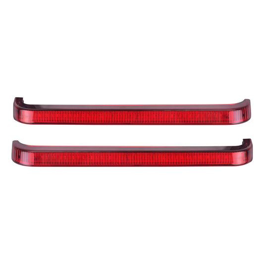 Motorcycle Rear Saddlebag Turn Signal LED Lights Brake Flowing Lamp For Harley Touring Road King Street Electra Glide 2023.5-Up