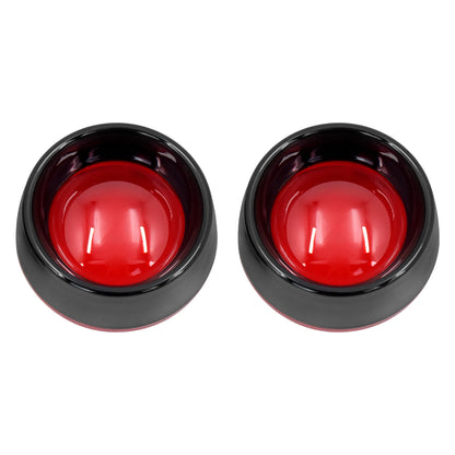 2xMotorcycle Turn Signal Indicator Light Visor Bezels Trim Ring Lens Cover For Harley Dyna Softail Touring Road Glide Sportster