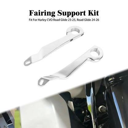 Motorcycle Fairing Lowers Support Engine Guard Mounting Kit For Harley Touring Road Glide CVO FLTRXSE 23-25 FLTRX 24-26 FLTRXL