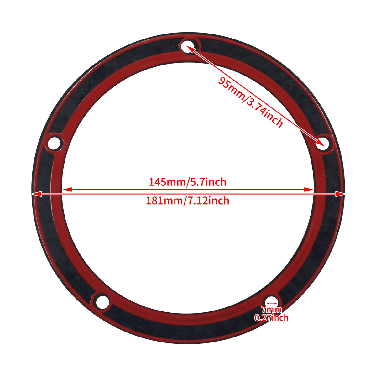 Motorcyle Derby Cover Gasket Ring Twin Cam For Harley Softail Touring Dyna Road Street Electra Glide Fatboy Fxd FLHT 1999-2016