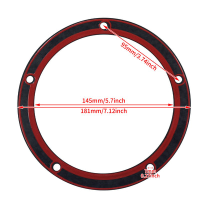 Motorcyle Derby Cover Gasket Ring Twin Cam For Harley Softail Touring Dyna Road Street Electra Glide Fatboy Fxd FLHT 1999-2016