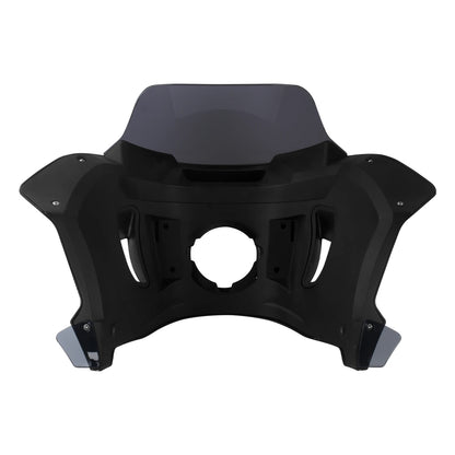 Motorcycle Headlight Fairing Cover Front Head Light Mount Kit For Harley Softail Low Rider ST Street Bob Fat Boy Breakout 18-Up