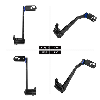 Motorcycle Floorboards Driver Passenger Footrest Shifter Lever Brake Arm Kit For Harley Touring Road Electra Street Glide 08-25