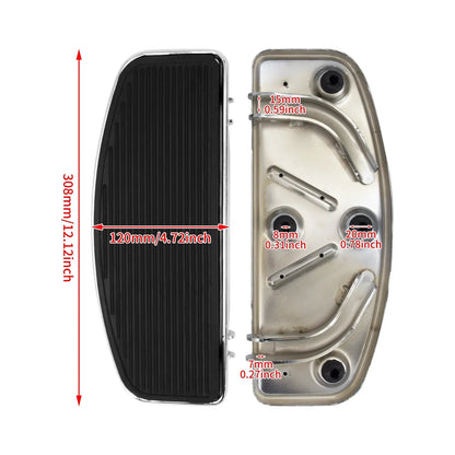 Motorcycle Driver Floorboard Footboard Front Footpegs Pedal For Harley Softail Touring Street Electra Glide FLHR Softail FL FLD
