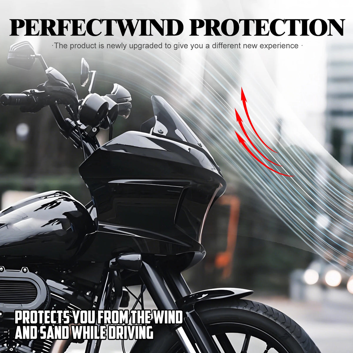 Motorcycle Headlight Fairing Cover Front Head Light Mount Kit For Harley Softail Low Rider ST Street Bob Fat Boy Breakout 18-Up