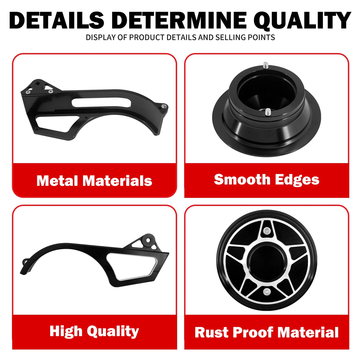 Motorcycle Front Pulley Engine Upper Cover Sets Driver Chain Gear Cover For Harley Sportster S 1250S 21-22 Nightster RH975 2022