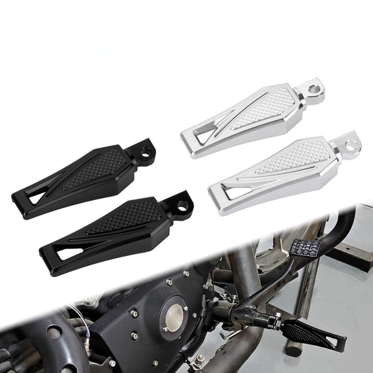 Motorcycle Rear Footrest Passenger Pedals Male Mount Footpegs For Harley Touring Road Street Glide Sportster XL Softail FL Dyna